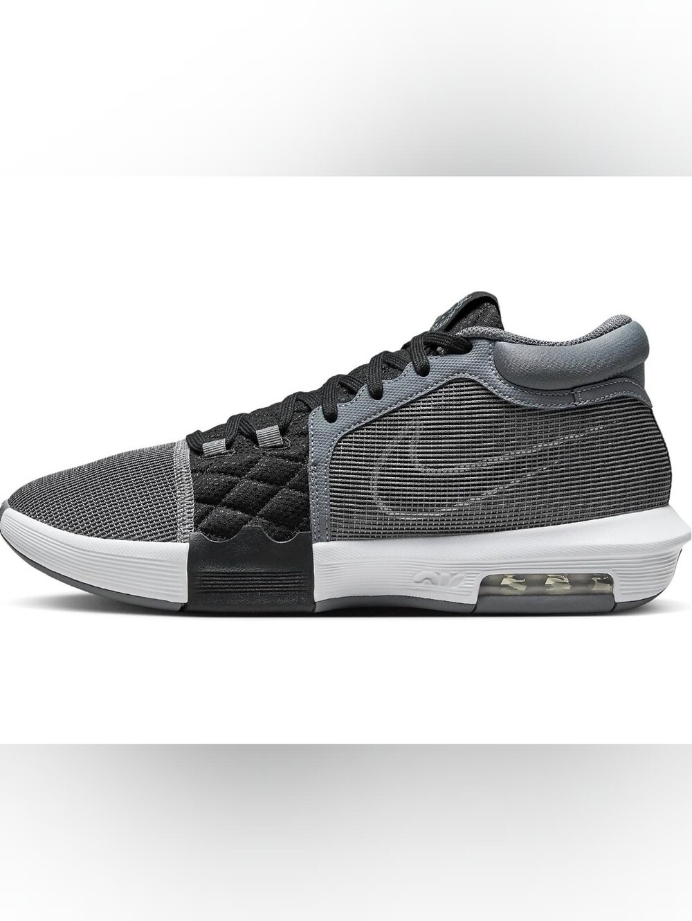Nike LEBRON SNEAKERS Gray and Black Low-Top SneakerSZ 11
